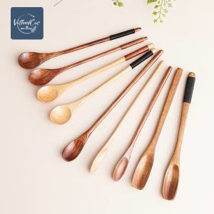 [COMBO 5 THÌA] Muỗng - Thìa Bằng gỗ tự nhiên - An Toàn Bền Đẹp Thân Thiện Môi Trường (100% Organic)