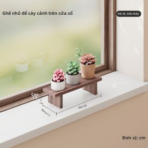 Kệ Đựng Cây Đa Tầng Gỗ Cứng Để Sàn
