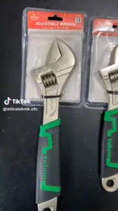 Yukido Kunci Inggris Adjustable Wrench 6" 8" 10" 12" Inch Gagang Karet