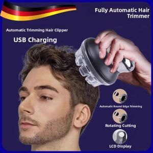 MONLEYTA | German Quality Automatic Hair Clipper Mens Self-service Bald Cutter Home Haircut Device Barber Shop Professional Tool