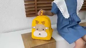Cute Deer Modeling Children Backpack For Kid Boy Cartoon School Bag for Baby Girl Kindergarten For Student Gift