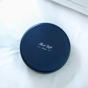 BESTGIFT round Tinplate Biscuit Box Cookie Snowflake Crisp 5-6 Inch Cake Iron Box Business Gift