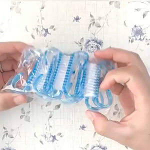 20Pcs Handle Grip Nail Brush Multi-Purpose Quick-Drying Nail Cleaning Tool Set