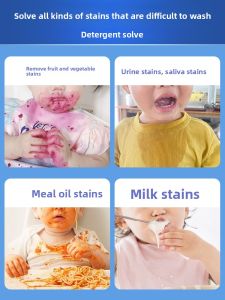 MONLEYTA | Explosion Salt Laundry Stain Remover Baby Clothes Whitening Bleaching Agent Genuine Product Infant And Toddler Color Fastener