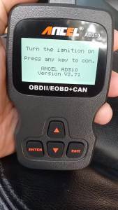 Ancel AD310 Enhanced รถ Universal OBD2 เครื่องสแกนเนอร์รถเครื่องยนต์ Fault Code Reader Professional ยานยนต์ OBD Ll Diagnostic Tools
