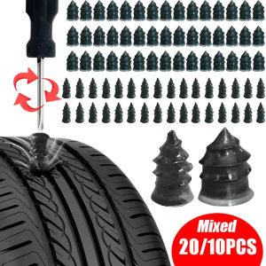 10/20Pcs Tire Repair Rubber Nails: Self-Service Solution for Car & Motorcycle Puncture Repairs