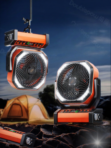 Doublepow | Portable Rechargeable Swivel Cooling Fan