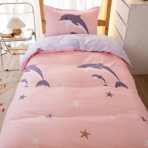 Dorm Student Single Bed 6 Pieces Set