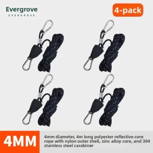 YIDIANCHUIYAN | Locking Windproof Rope Tightener Reflective