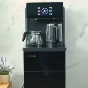 เครื่องชงชา ตู้น้ำร้อนน้ำเย็นอัตโนมัติเต็มรูปแบบ AI เสียงชาบาร์ เครื่องทำความร้อนในบ้าน ตู้น้ำแบบถังด้านล่างสำหรับสำนักงาน