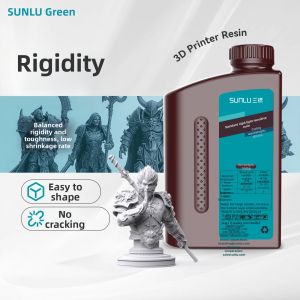SUNLU | High Precision High Flow Low Odor Rigid Photopolymer 3D Printing Material