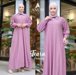 Gamis Tiara Maxy Knit Hornet by Anum Collection