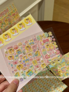 Adorable Dog Original Design Stickers for Bullet Journals Versatile Cute Canine Themed Paper Crafts by Popcornbobby