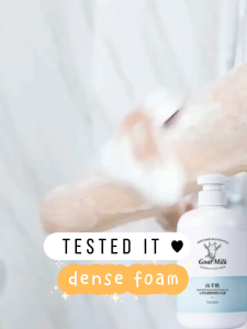 Goat Milk Body Wash Whitening Sabun Pemutih Badan Pemutih Kulit Badan Ampuh Singkirkan Kulit Kusam Kering Memutihkan Melembabkan pemutih Badan Permanen 500ml