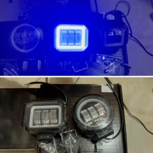 PROMO LAMPU TEMBAK 3LENSA BULAT WATERPROOF UNIVERSAL MOTOR MOBIL