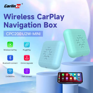 Carlinkit U2W-Mini3 Wireless CarPlay AI Box Wired to Wireless Carplay Adapter Multimedia Player Bluetooth Wifi Auto Connect Plug And Play Mini High Compatibility
