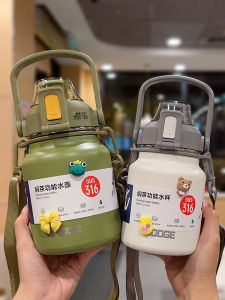 Large Capacity Stainless Steel Insulated Mug Tea Water Separation Student Tea Brewing Cup Children Water Bottle High Aesthetic Value