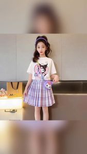 (18kg-50kg)Bộ quần áo váy trẻ em. Set áo kèm chân váy thời trang hè bé gái mẫu Kolila cho bé từ 18-50kg váy bé gái váy cho bé