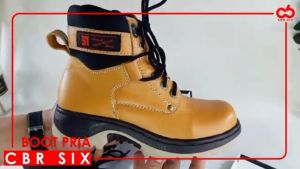NEFF / Sepatu boot pria kulit / Sepatu tracking hiking touring motoris traveling BJB 003