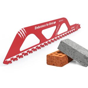 ใบเลื่อยลูกสูบสำหรับรื้อถอนงานก่ออิฐ ใบเลื่อยคาร์ไบด์ซาวซอลสำหรับตัดคอนกรีตมวลเบา บล็อกคอนกรีต อิฐ 1 ชิ้น