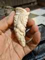 Pipa once Iga duyung ukir Semar. 