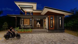 แบบบ้านชั้นเดียว