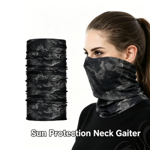 WRELS | Summer Bandana Face Mask Ice Silk UV Protection Fishing Training Sport Scarf Neck Gaiter Breathable Sunscreen Cycling Face Cover