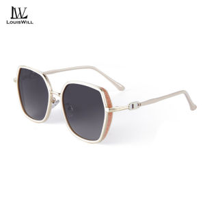 LouisWill Women Sunglasses Fashion Summer Large Frame Sunglasses UV400 Sunglasses Sunscreen UV Resistant Lightweight Travel Glasses Sunglasses