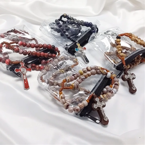 Rosario 77 Bapa Kami/Devosi Rosario Bapa Kami/Kalung Rosario Katolik Asli