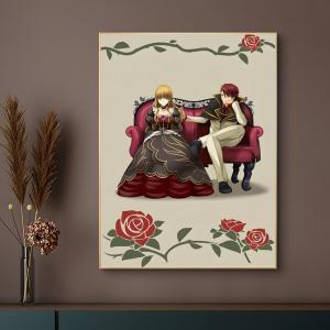 Mystery Anime Umineko When They Cry Poster HD Waterproof Self-Adhesive Wall Art – Multi-Scene Use Top Gift Pick
