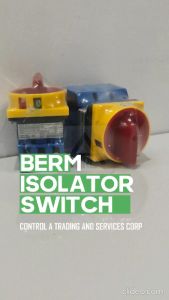 ISOLATOR SWITCH WITH BOX 3 POLE 32A 63A 100A | VAT INCLUDED PRICES