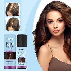 SADOER | Root Touch Up Spray Gray Hair Cover for Roots & Regrowth Temporary Water-Resistant Color Concealer Easy Wash Out Travel Size