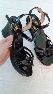 Dép nữ cao gót mẫu quai hậu nơ gót vuông 7 phân bền đẹp Thời Trang KH-02