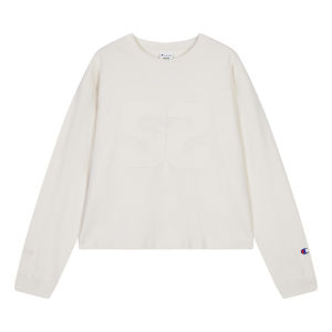 Champion | Áo Thun Dài Tay Cổ Tròn Bằng Cotton
