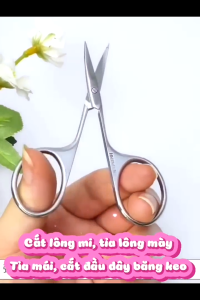 MR.GREEN Kéo tỉa lông mày lưỡi cong cao cấp MR-2001 thép không gỉ công nghệ Seiko Đức sắc bén lâu dài