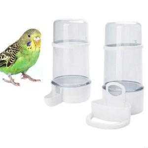 Bird Feeder And Waterer Bird Automatic Feeder For Cage Bird Water Bowl Automatic Drinker Water Feed Dispenser