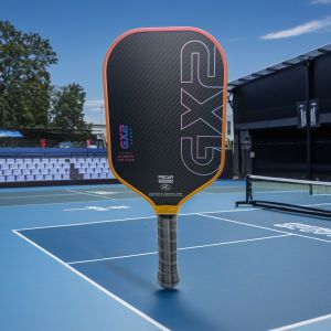 Vợt Cầu Lông Pickleball 16mm GX2 Cán Dài Lõi Sợi Carbon Mật Độ Cao Bề Mặt Sợi Carbon Thô Dệt 3K Tăng Cường Hiệu Suất