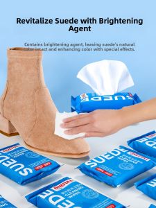 ONEFULL | Waterless Cleaning Wipes for Suede and Faux Fur Shoes