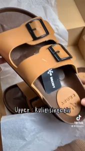 Brody BRAVO Sandal casual pria sandal slop cowok birken ban dua sol puyuh terbaru