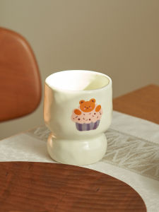 Cốc Cà Phê Gốm Dễ Thương Phong Cách Nhật Bản Cho Phụ Nữ Cốc Uống Nước Sáng Dùng Tại Nhà Thiết Kế Hoạt Hình Cốc Đựng Trà Sữa