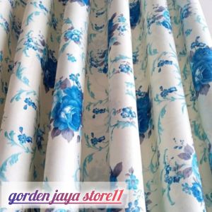 gorden jendela korden pintu gorden blackout shaby tirai motif depan belakang mewah korden minimalis