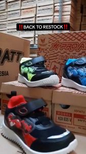 NOAH - Sepatu Anak PRO ATT KDI 035V 28-33 /Sepatu Anak /Sepatu Sekolah /Sneakers /Sepatu Karakter /Sepatu Warna/Sepatu Perekat /Sepatu Murah