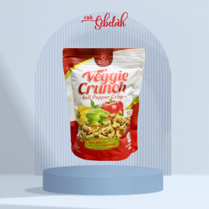 Roux Veggie Bell Pepper Crunch 50g - Keripik Sayur Paprika Healthy