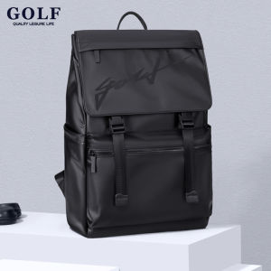 GOLF QUALITY Large Capacity Backpack for Men Fashionable BusinessTravel Bag for 15.6 inches Laptop Bag High Quality Oxford Cloth Waterproof Causal Backpack Black