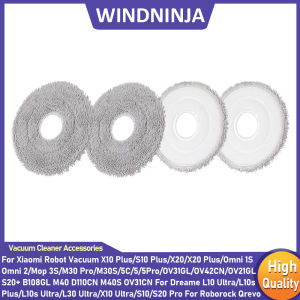 Mop Cloths Pad For Xiaomi S20+ B108GL M30 Pro M30S M40 D110CN M40S OV31CN 5 5C 5Pro OV31GL OV42CN OV21GL X20 Robot Vacuum Parts