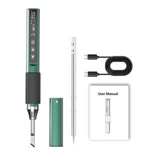 other | Portable Adjustable Temp Soldering Iron 100-450℃ 100W Multi-Protocol Charger for Welding Rework Repair Tool