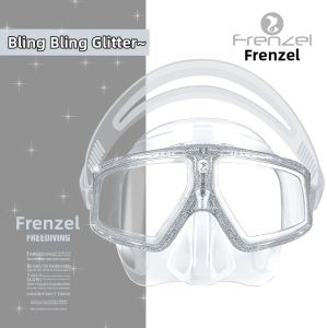 FRENZEL | Leak-Resistant Diving Mask with Silicone Breathing Tube
