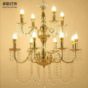 Wedding Banquet Hall Crystal Chandelier Decoration