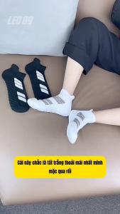 Vớ Thể Thao Trợ Lực Đan Phồng Êm Chân Thời Trang Cầu Lông