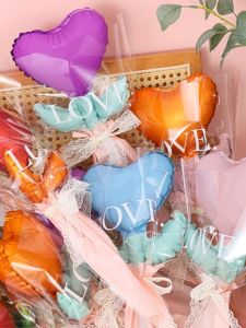 Bó Hoa Bong Bóng Trái Tim Đón Sinh Viên Mới Mùa Học Bóng Bay Lễ Kỷ Niệm Ngày Nhà Giáo Bó Hoa Quà Tặng Nhỏ Cho Giáo Viên